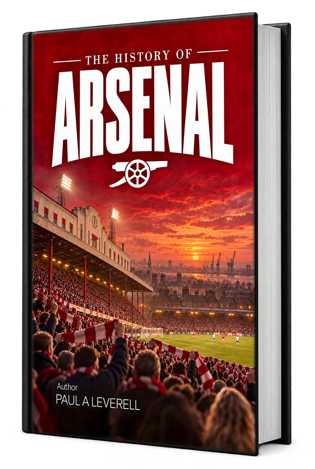 Book cover of The History of Arsenal
